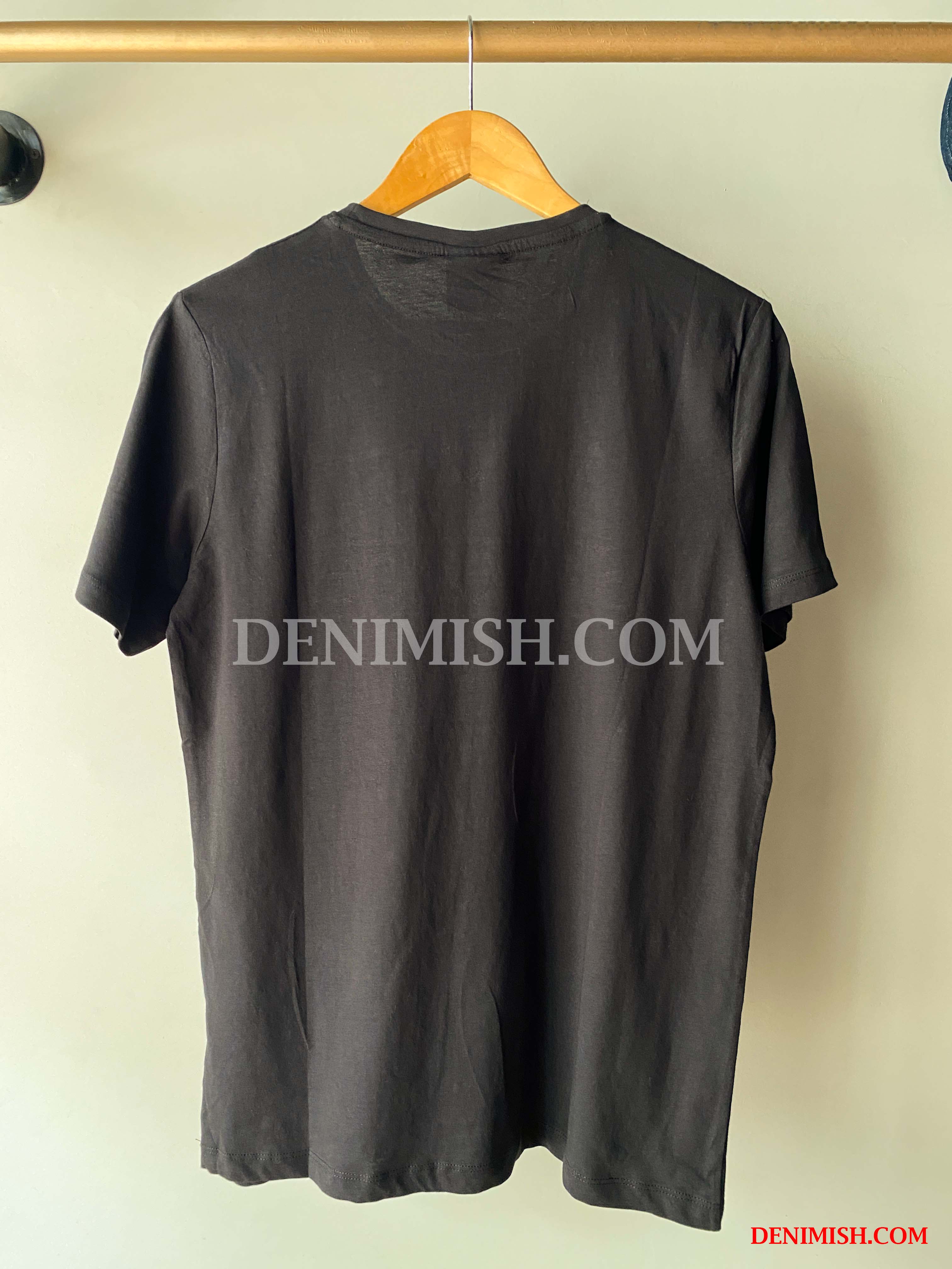SLAZENGER LOGO PLAIN T-SHIRT | BLACK