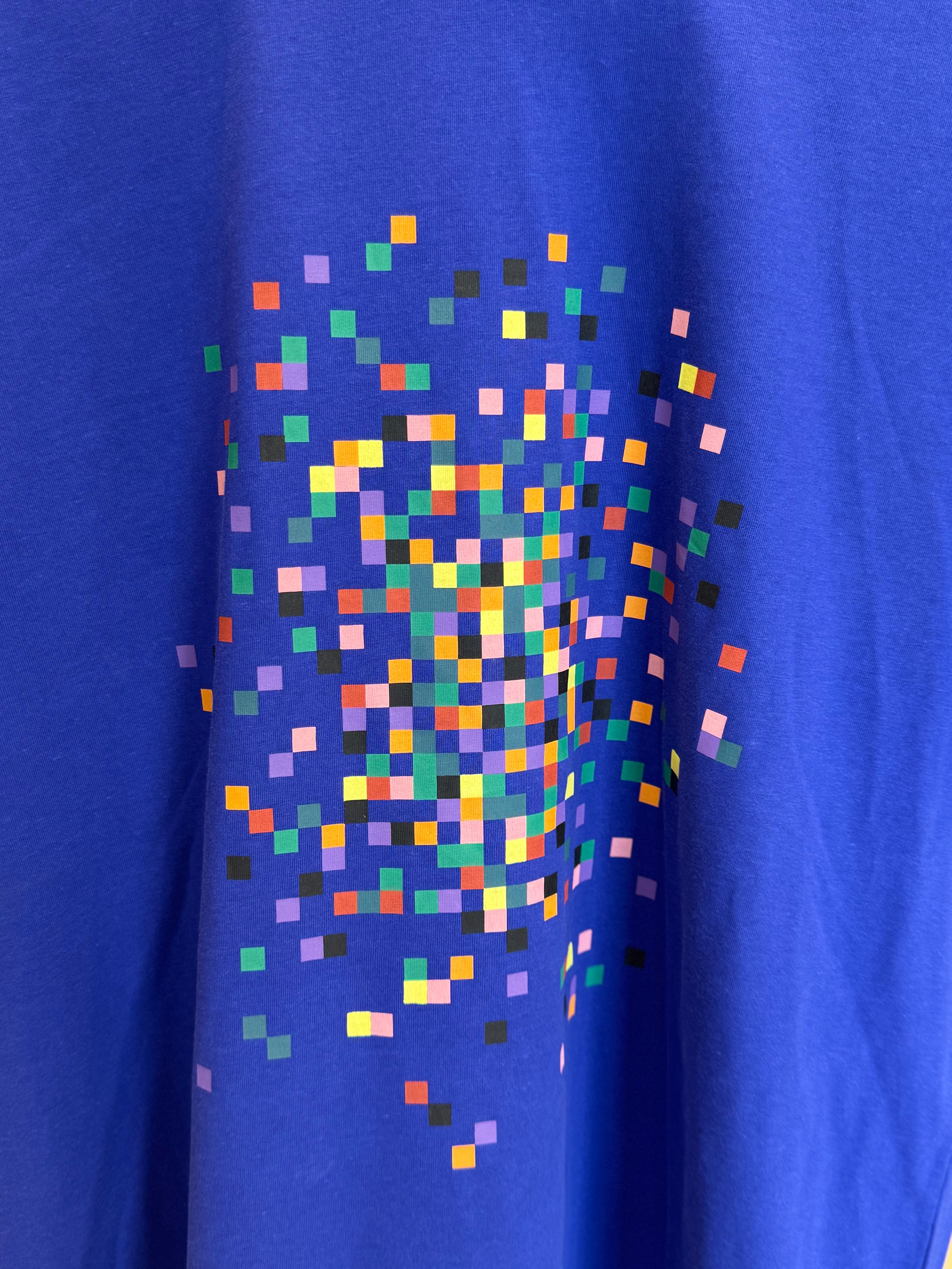 ESPRIT MEN JERSEY T-SHIRT WITH FRONT PRINT | BLUE
