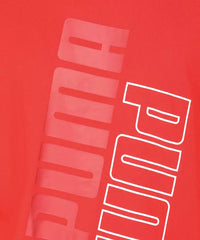 PUMA LOGO MEN REGULAR FIT T-SHIRT | RED
