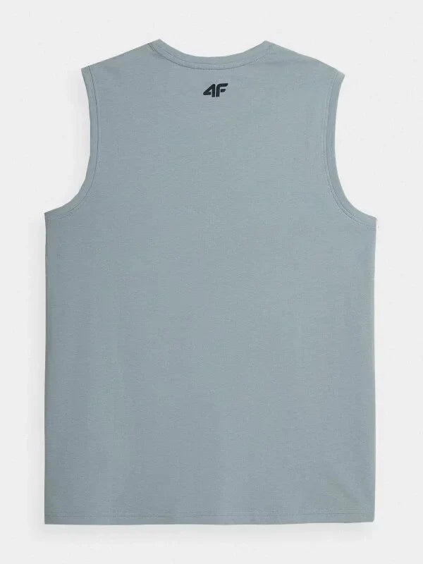 Light Sky Blue Men's Tank Top - Regular Fit Sando