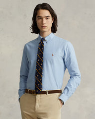 POLO RALPH LAUREN CASUAL SLIM FIT OXFORD SHIRT | LIGHT BLUE