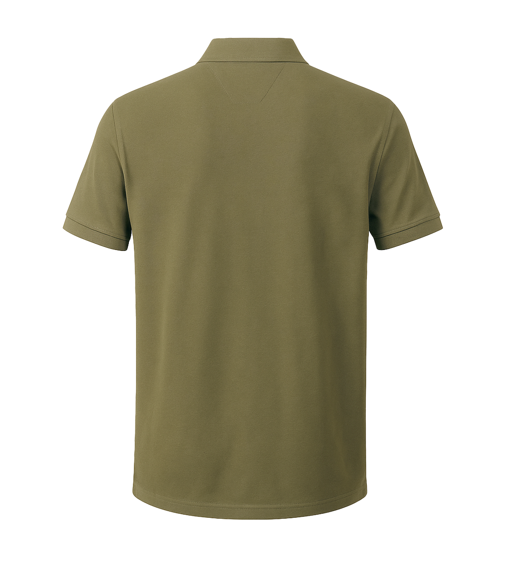 HUGO BOSS DERESO COTTON PIQUE SLIM FIT POLO | GREEN