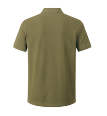 HUGO BOSS DERESO COTTON PIQUE SLIM FIT POLO | GREEN