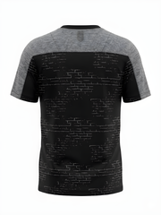 OXYGEN ACTIVE WEAR PREMIUM PRINTED T-SHIRT | BLACK